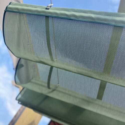 retractable pergola awning features details