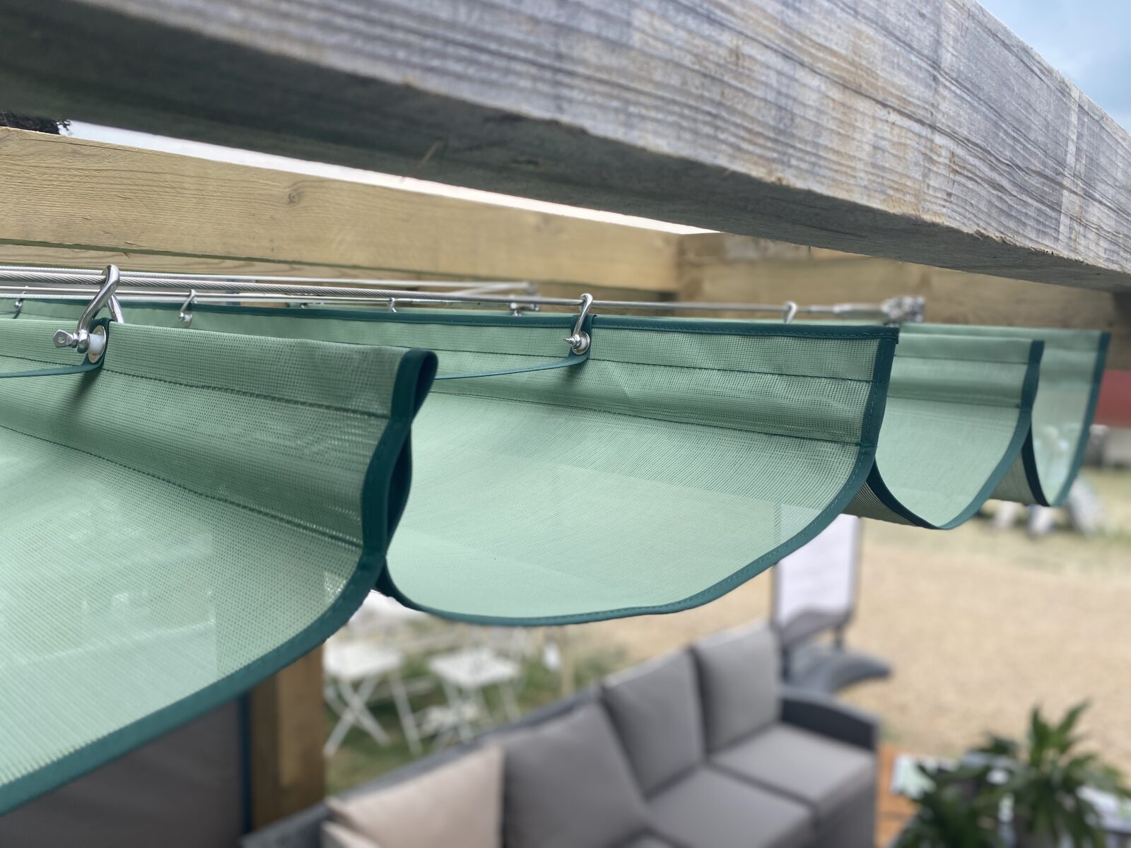 Retractable Sun Shade Soltis Mesh