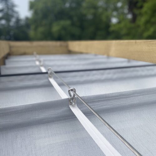 retractable pergola awning features details