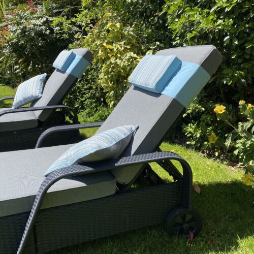 C&J Outdoor Sun Lounger Cushions