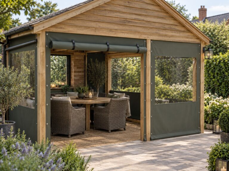 Canvas Panels for Gazebo and Garden Buildings #1