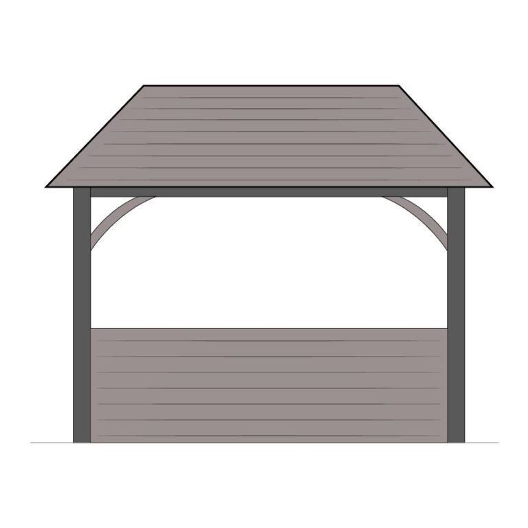 Single Half Panel Building