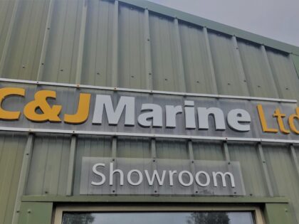C J Marine Sign 2