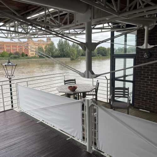 Thames Reach Balcony Dodgers Wind Breaks 3
