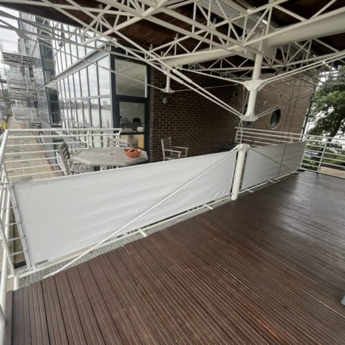 Thames Reach Balcony Dodgers Wind Breaks 4
