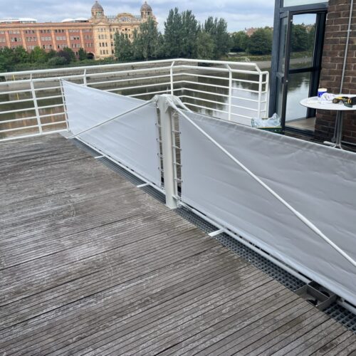 Thames Reach Balcony Dodgers Wind Breaks 8