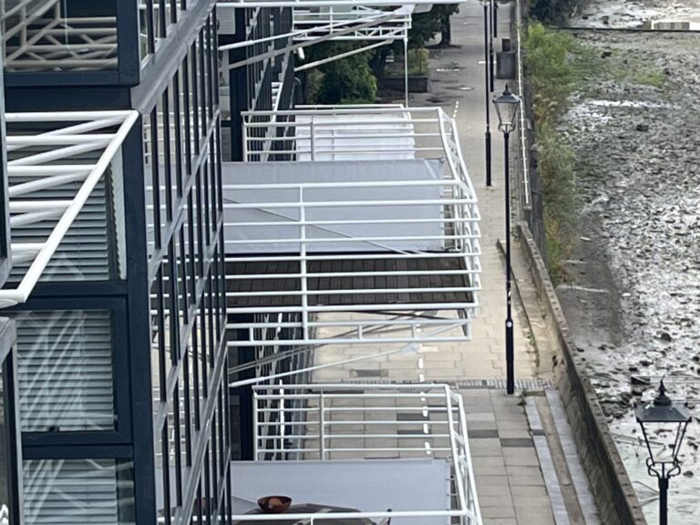 Thames Reach Balcony Dodgers Wind Breaks 11