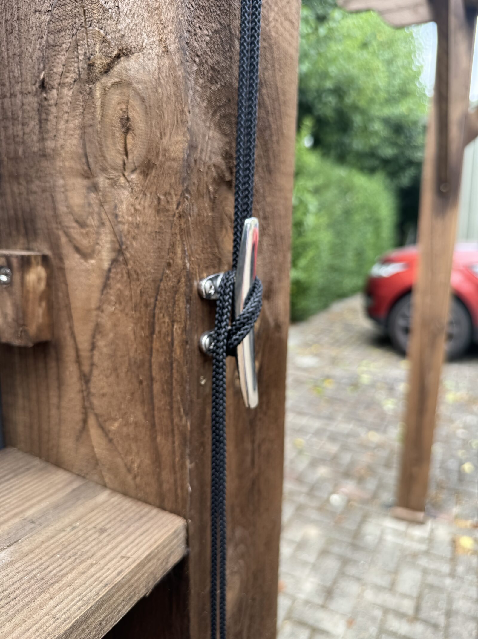 Retractable Pergola Awning Pulley System