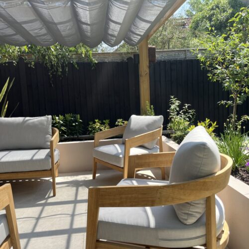 Retractable Pergola Awning in Southsea, Hampshire