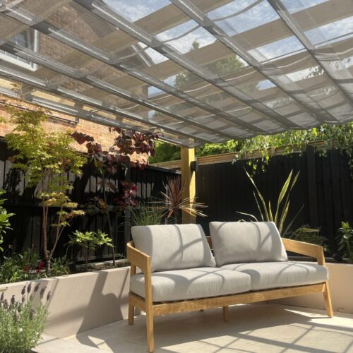 Retractable Pergola Awning in Southsea, Hampshire