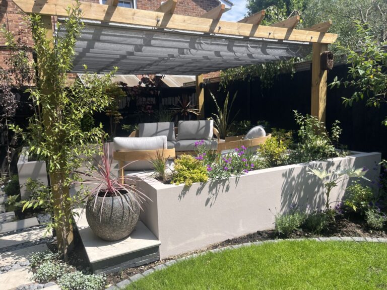 Retractable Pergola Awning in Southsea, Hampshire