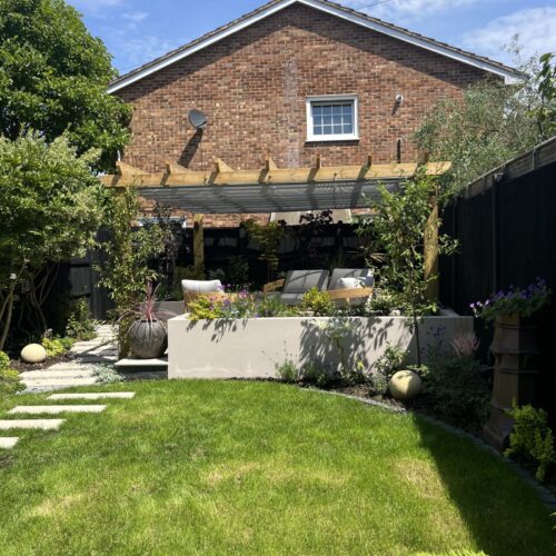 Retractable Pergola Awning in Southsea, Hampshire